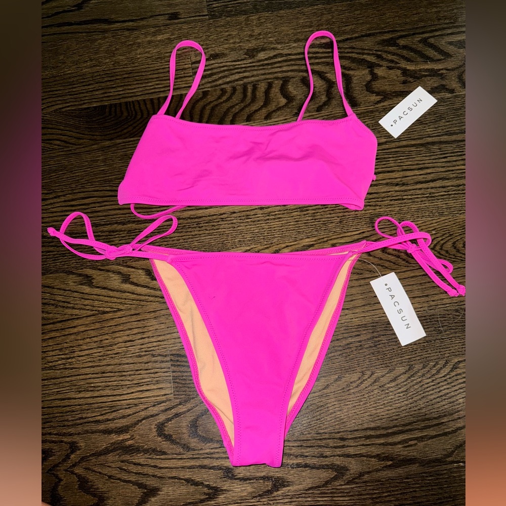 PacSun Hot Pink Bikini Set